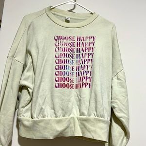 Old Navy Longsleeve crop top Women’s Size L
